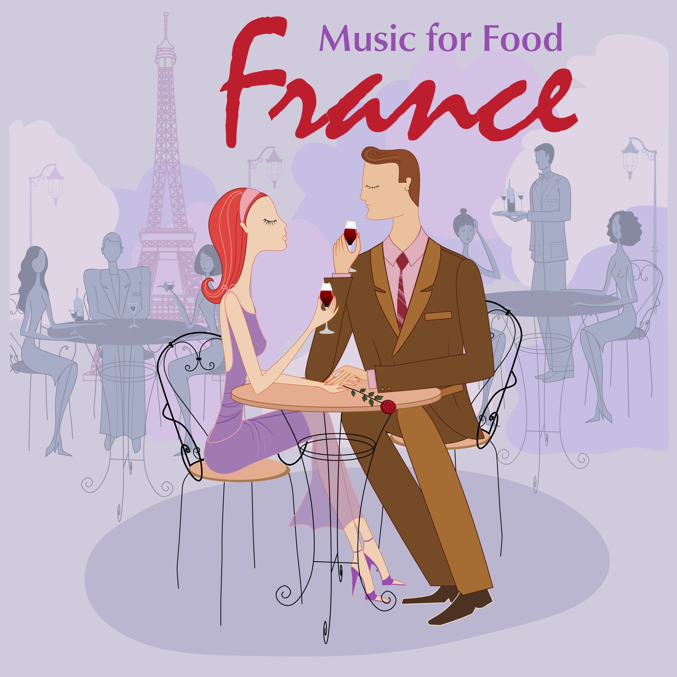 france music for food cover